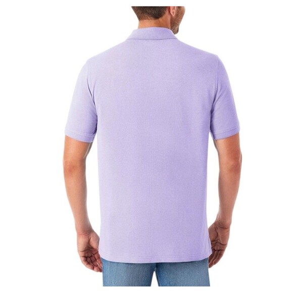 Member's Mark Men's Purple Classic Fit Stretch Cotton Pique Polo Size XL New - Picture 8 of 10